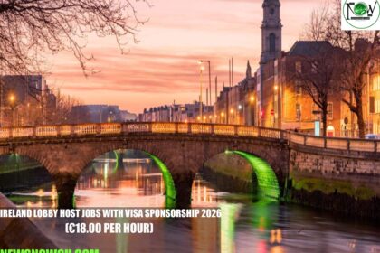 Ireland Lobby Host Jobs with Visa Sponsorship 2026