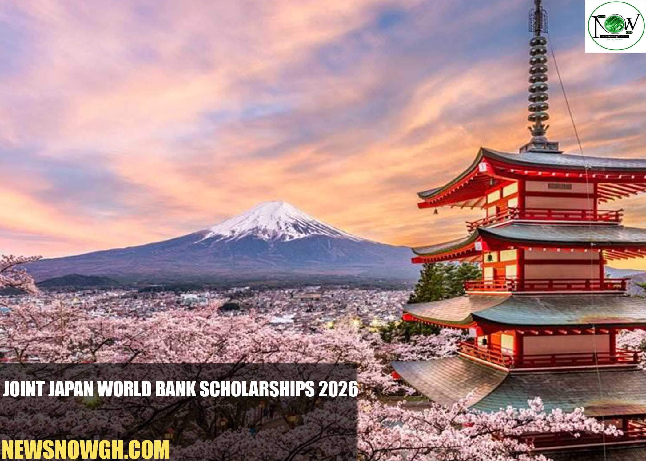 Joint Japan World Bank Scholarships