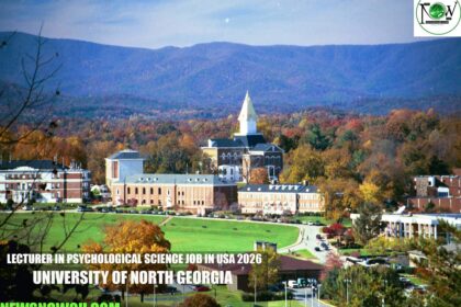 Lecturer in Psychological Science Job in USA 2026 | University of North Georgia