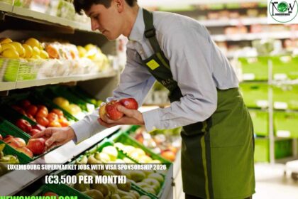Luxembourg Supermarket Jobs with Visa Sponsorship 2026