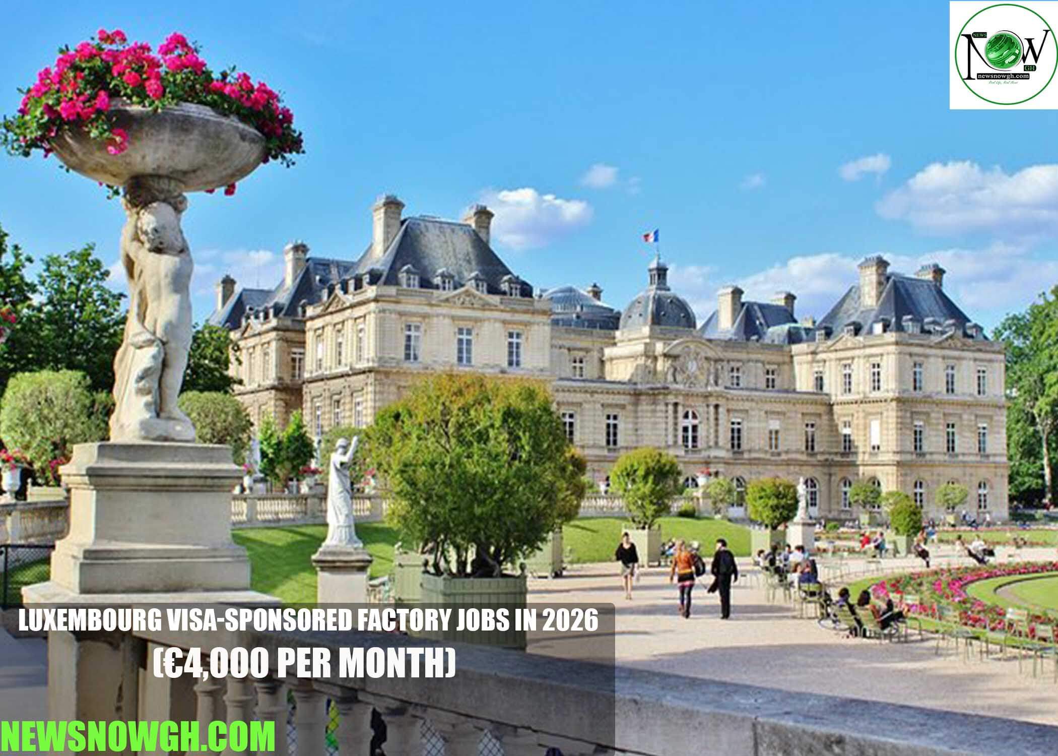 Luxembourg Visa-Sponsored Factory Jobs in 2026