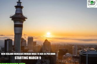 New Zealand Increases Median Wage to NZD 35 Per Hour Starting March 9