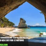 New Zealand Announces One-Year Visitor Visa Fee Cut to NZD $161 for 12 Nations