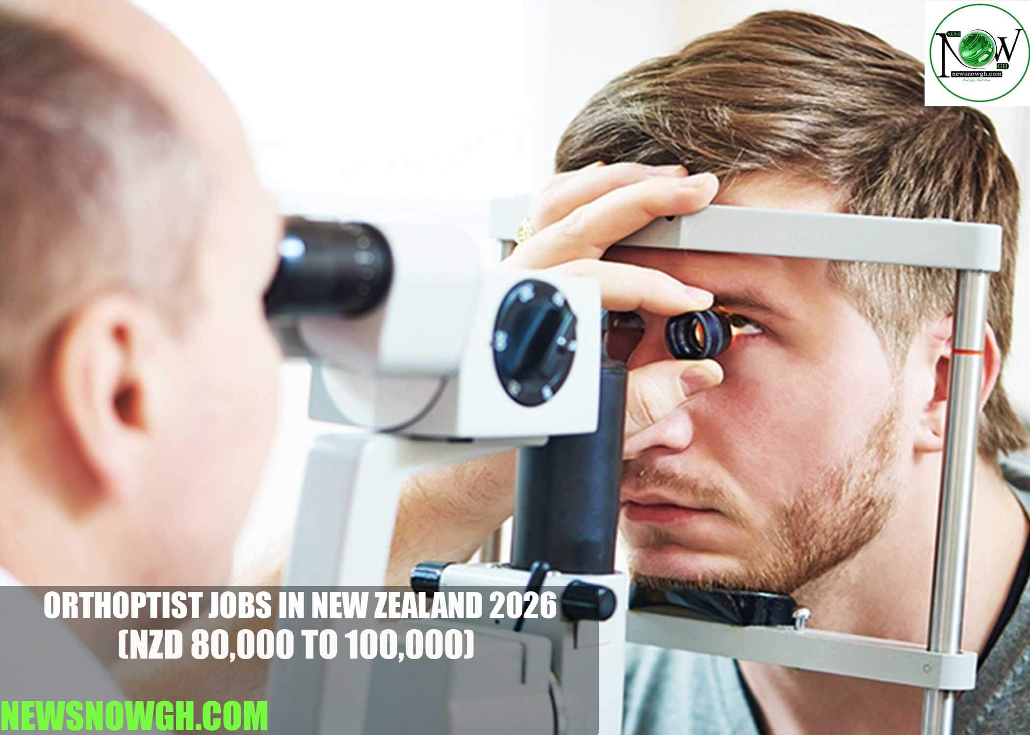 Orthoptist Jobs in New Zealand 2026