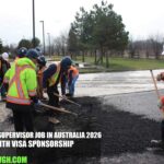 Pavement Supervisor Job in Australia 2026 with Visa Sponsorship