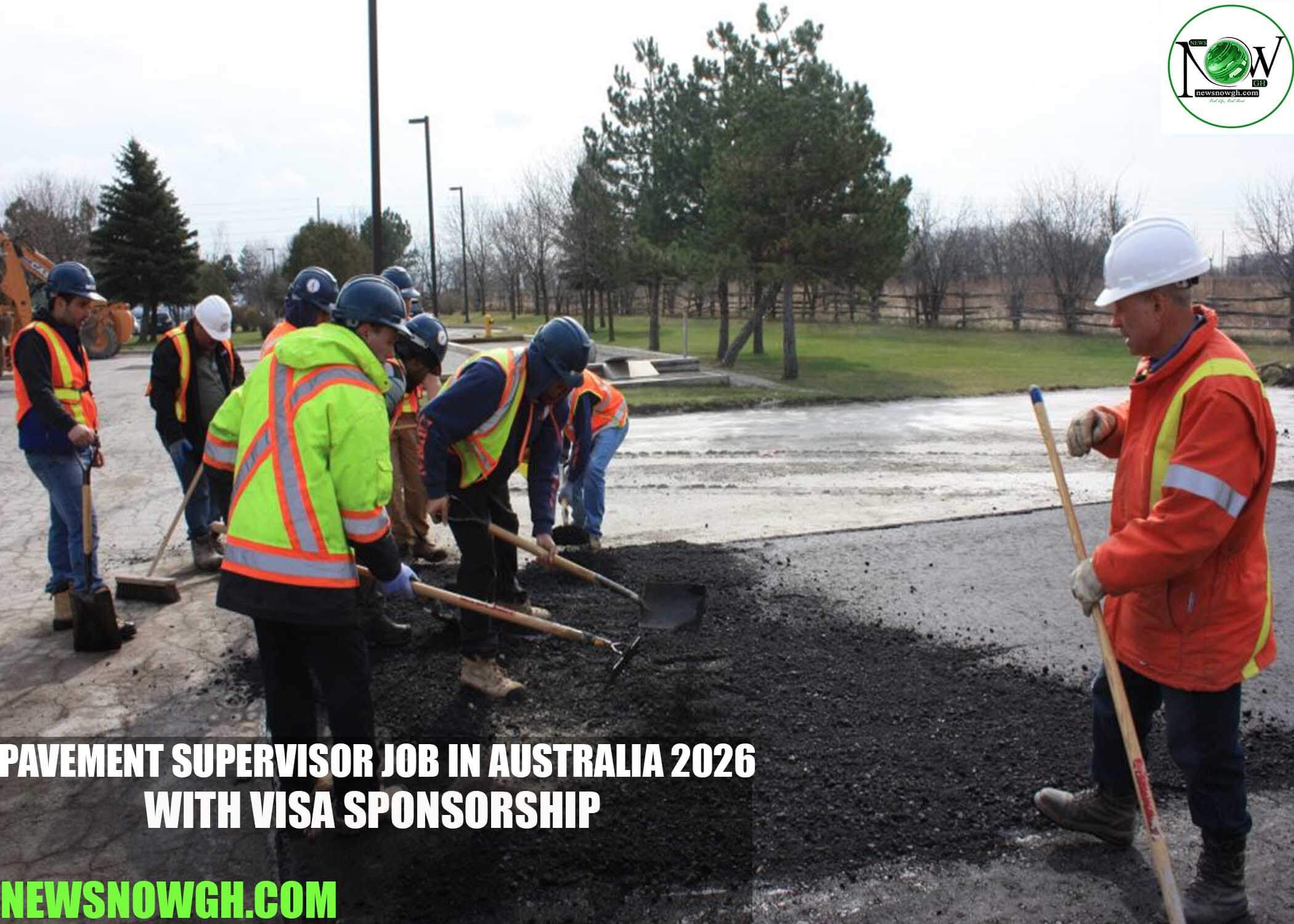 Pavement Supervisor Job in Australia 2026 with Visa Sponsorship