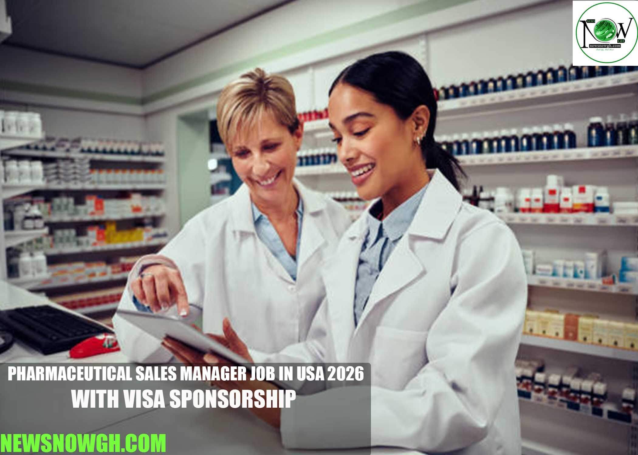 Pharmaceutical Sales Manager Job in USA 2026 with Visa Sponsorship