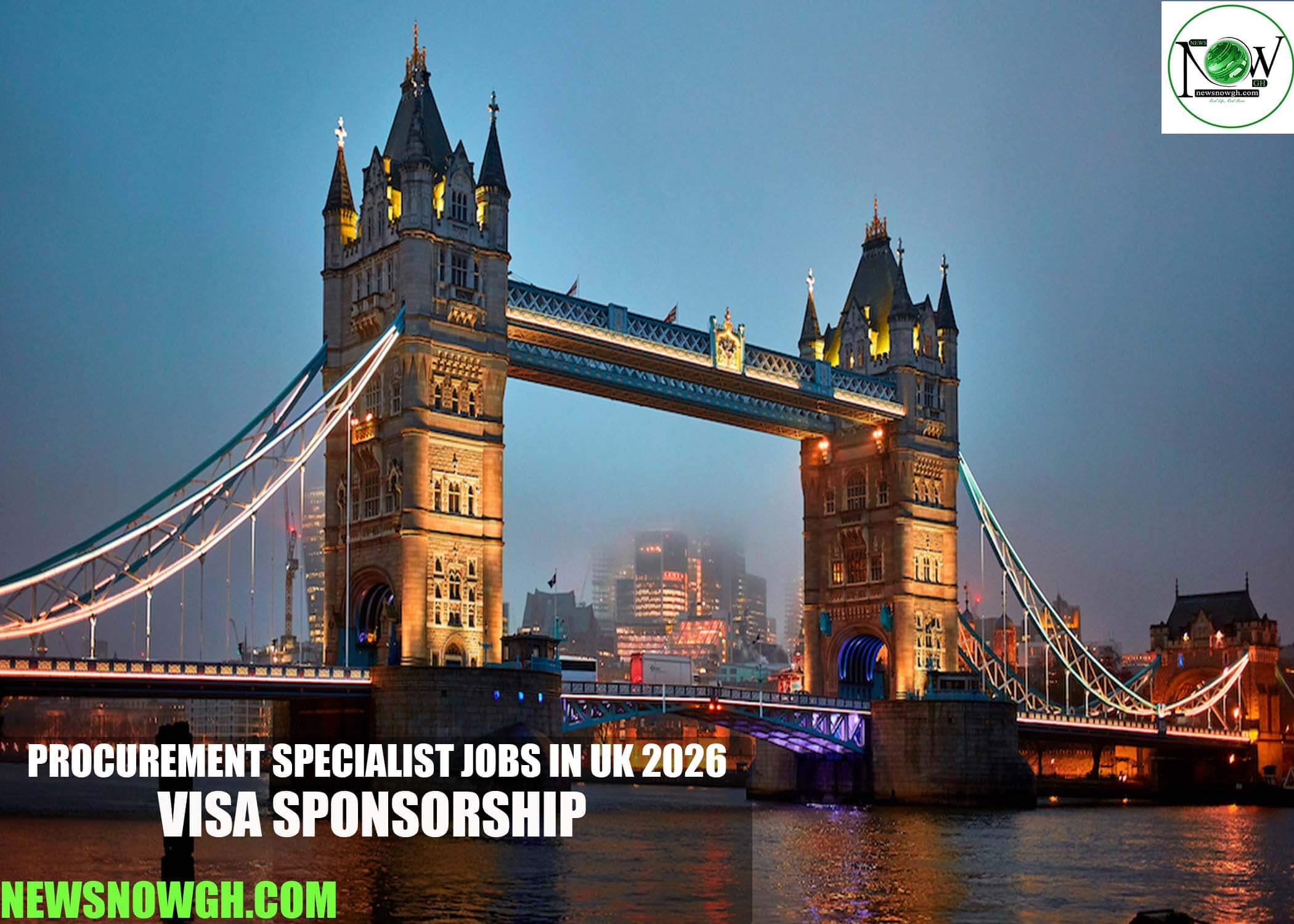 Procurement Specialist Jobs in UK 2026 | Visa Sponsorship