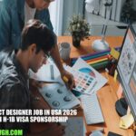 Product Designer Job in USA 2026 with H-1B Visa Sponsorship