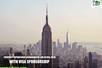 Property Operations Coordinator Job in USA 2026 with Visa Sponsorship