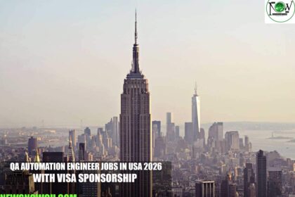 QA Automation Engineer Jobs in USA 2026 with Visa Sponsorship
