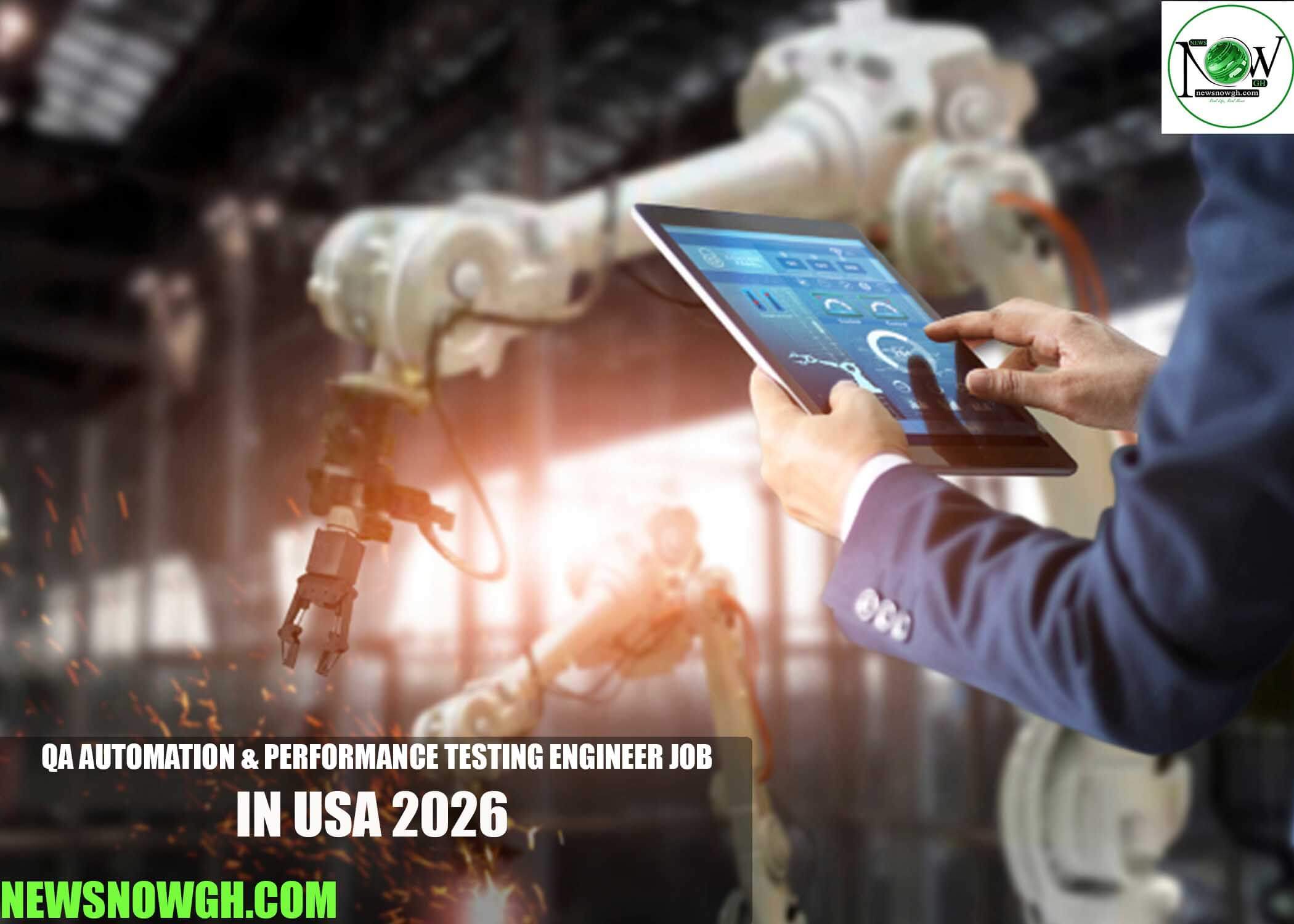 QA Automation & Performance Testing Engineer Job in USA 2026