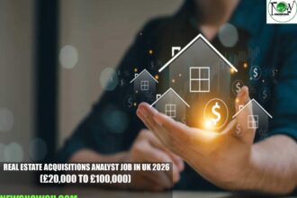 Real Estate Acquisitions Analyst Job in UK 2026