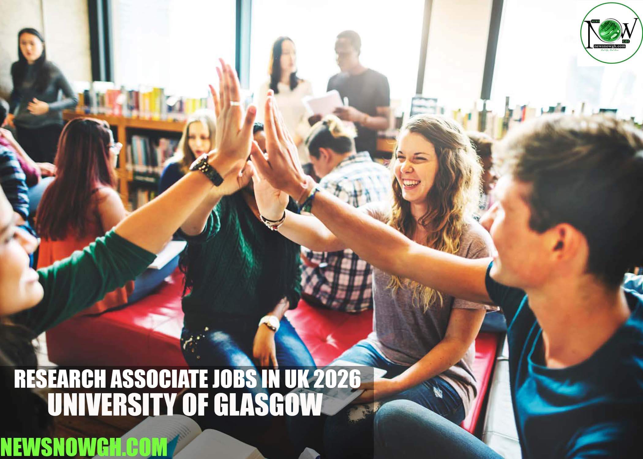 Research Associate Jobs in UK 2026 | University of Glasgow