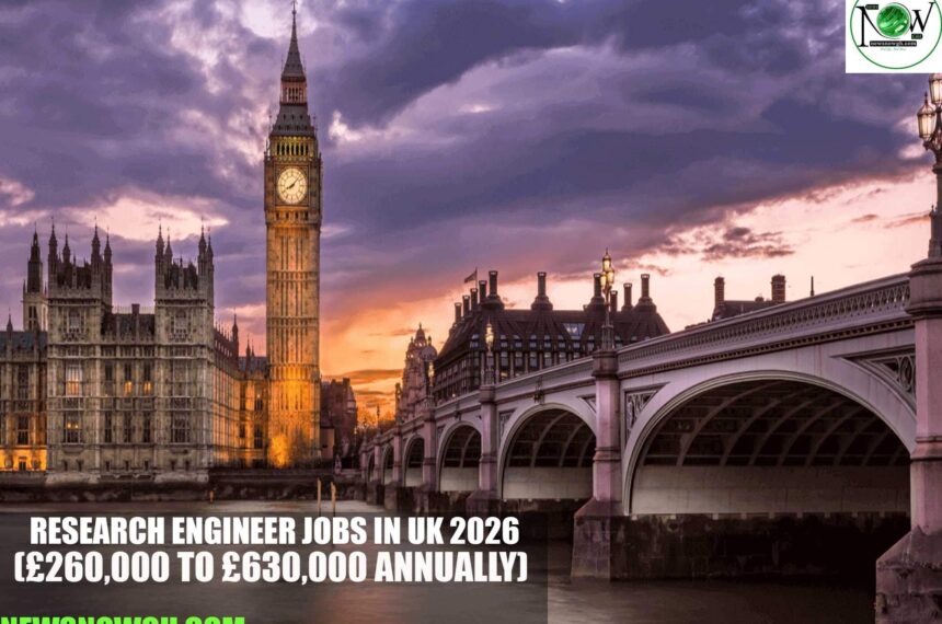 Research Engineer Jobs in UK 2026