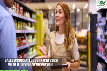 Sales Associate Jobs in USA 2026 with H-1B Visa Sponsorship
