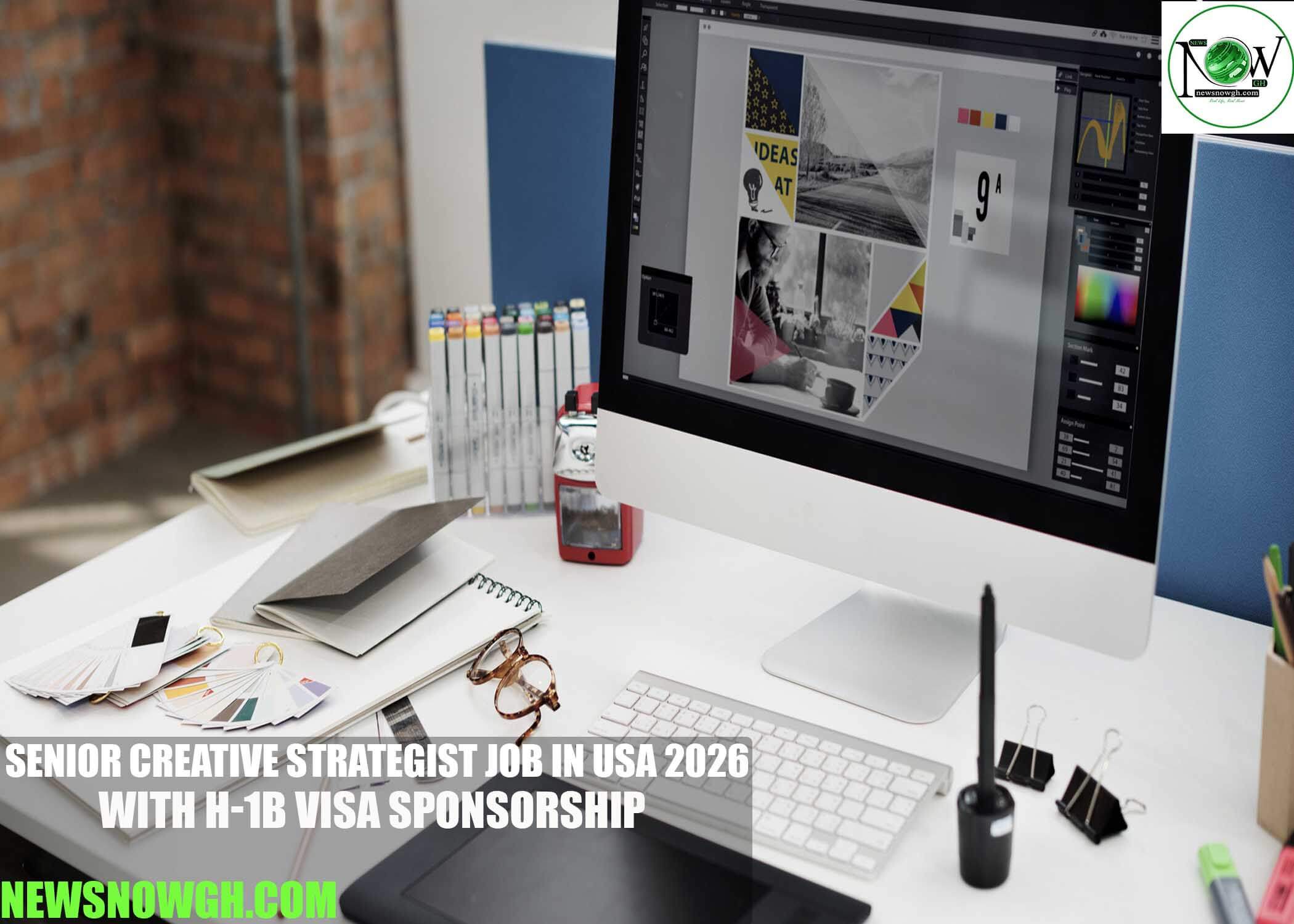 Senior Creative Strategist Job in USA 2026 with H-1B Visa Sponsorship