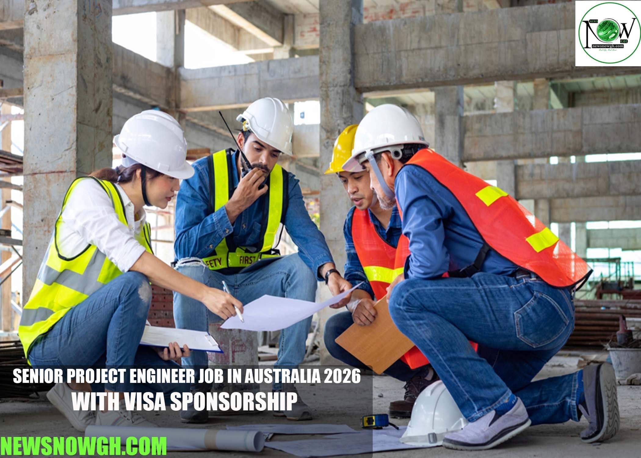 Senior Project Engineer Job in Australia 2026 with Visa Sponsorship