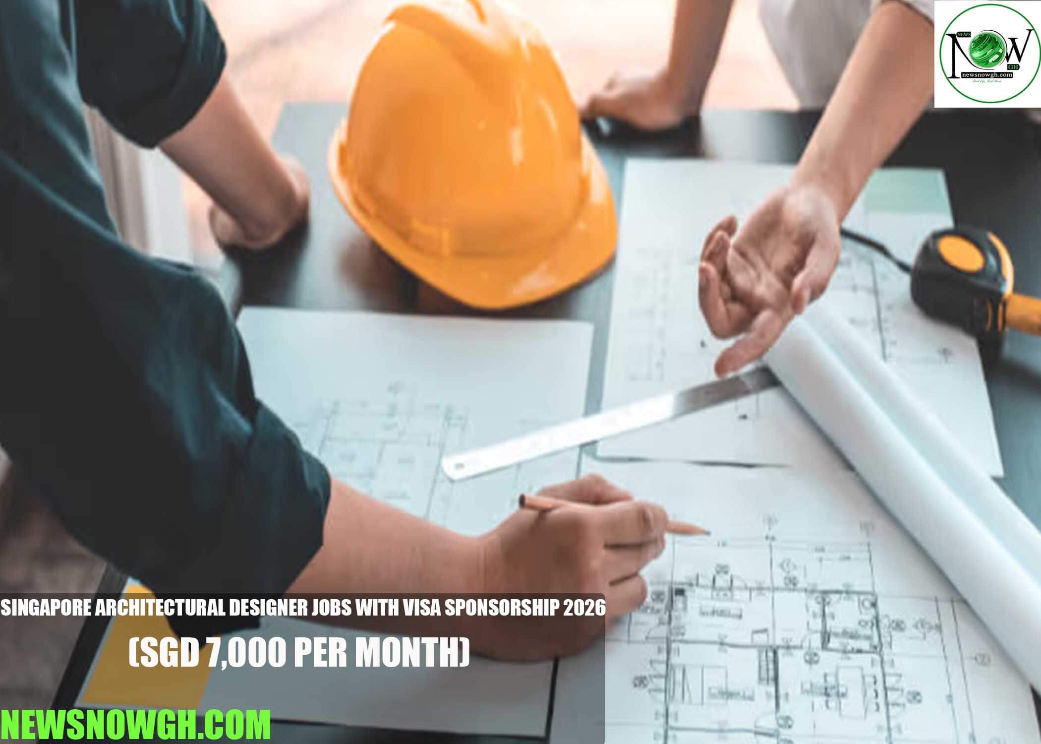 Singapore Architectural Designer Jobs with Visa Sponsorship 2026