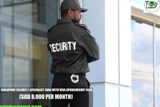 Singapore Security Specialist Jobs with Visa Sponsorship