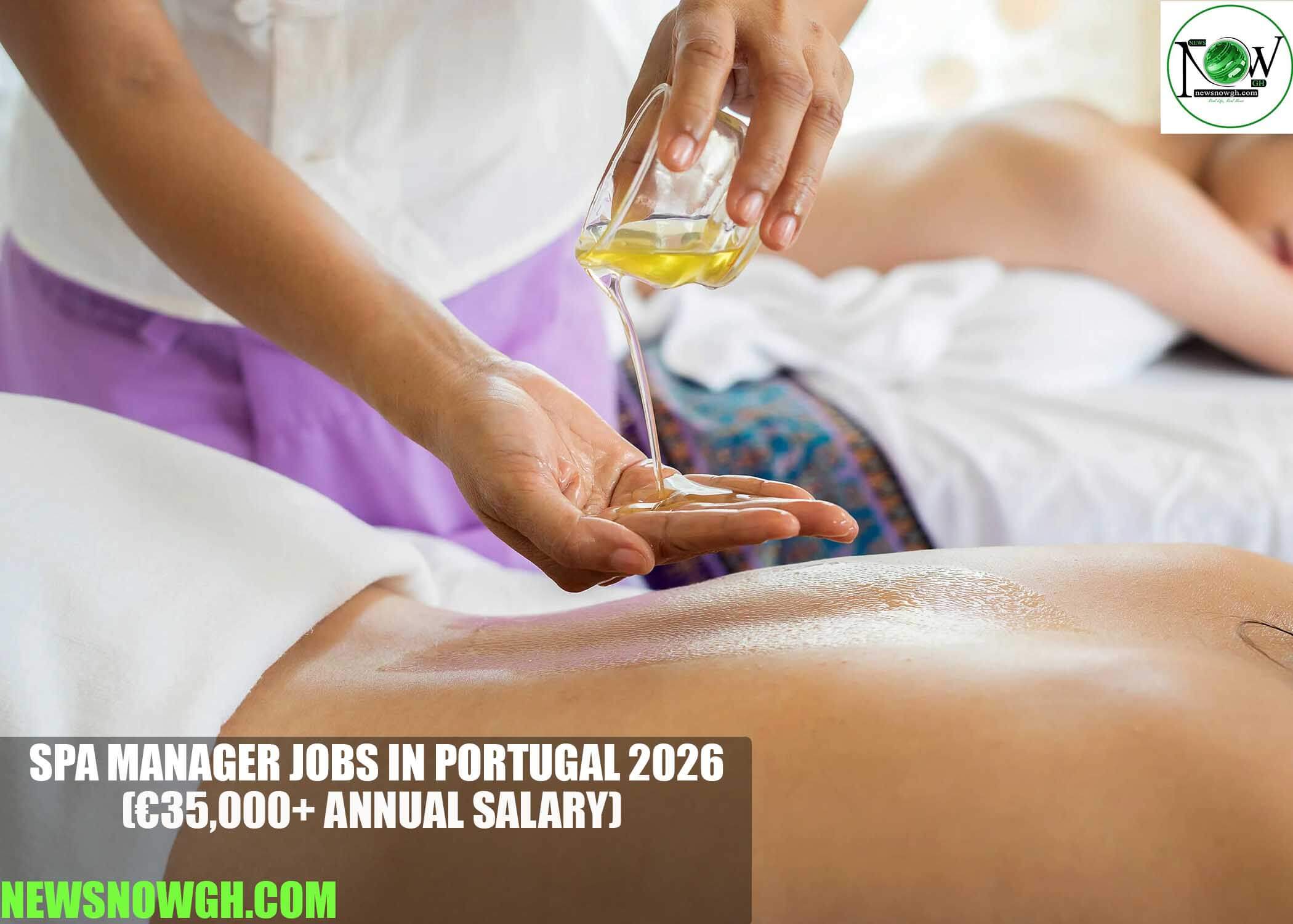 Spa Manager Jobs in Portugal 2026
