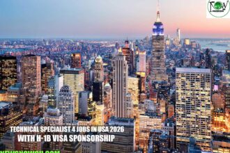 Technical Specialist 4 Jobs in USA 2026 with H-1B Visa Sponsorship