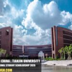 Tianjin University International Student Scholarship