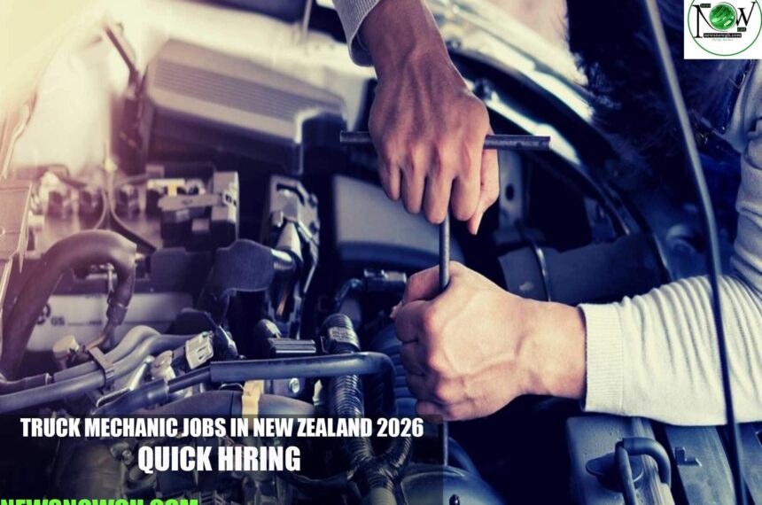 Truck Mechanic Jobs in New Zealand 2026