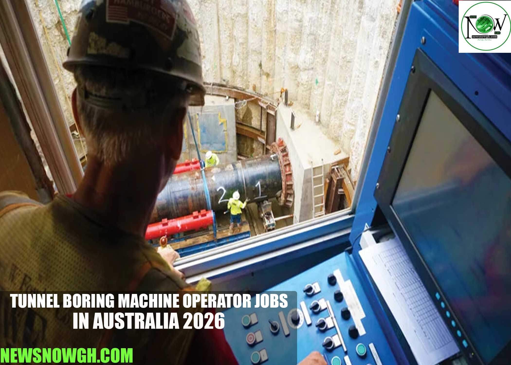 Tunnel Boring Machine Operator Jobs in Australia 2026