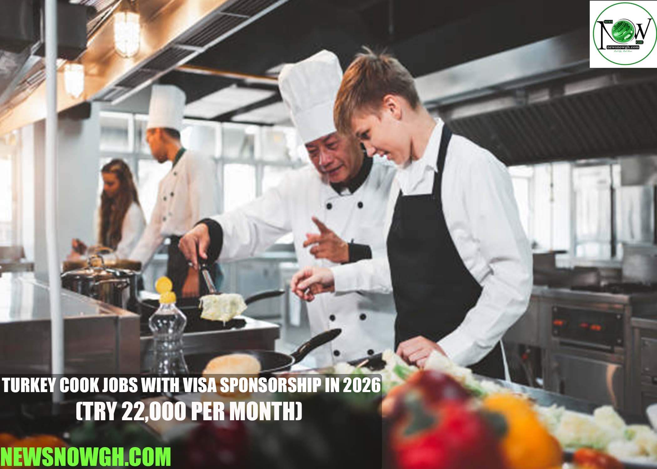 Turkey Cook Jobs with Visa Sponsorship in 2026