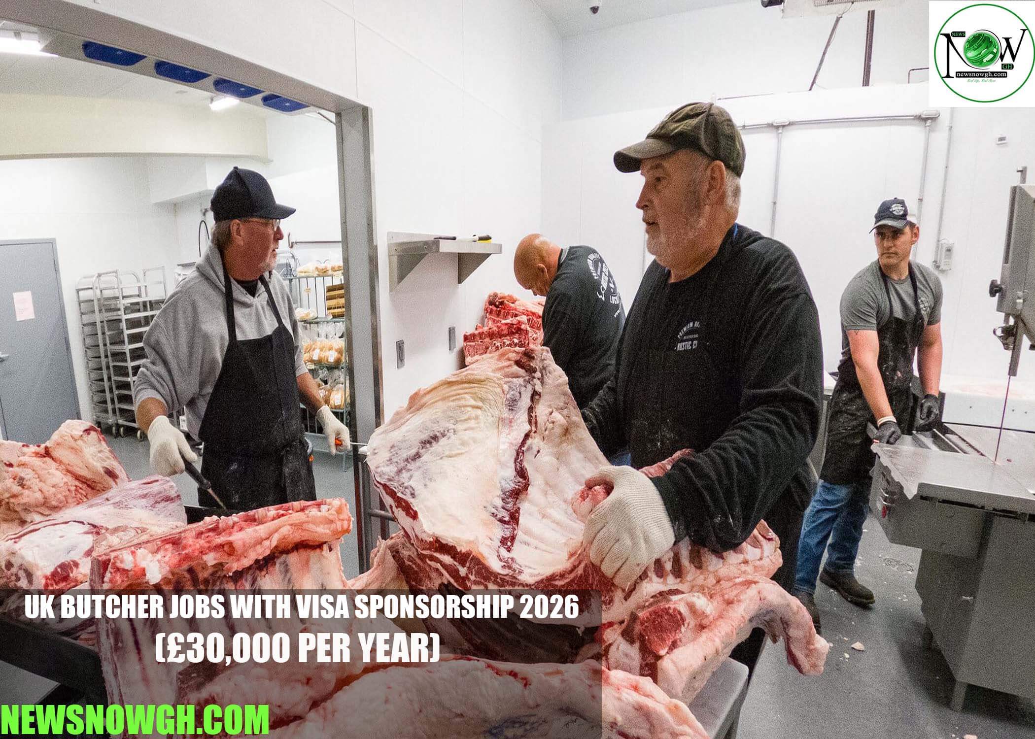 UK Butcher Jobs with Visa Sponsorship 2026