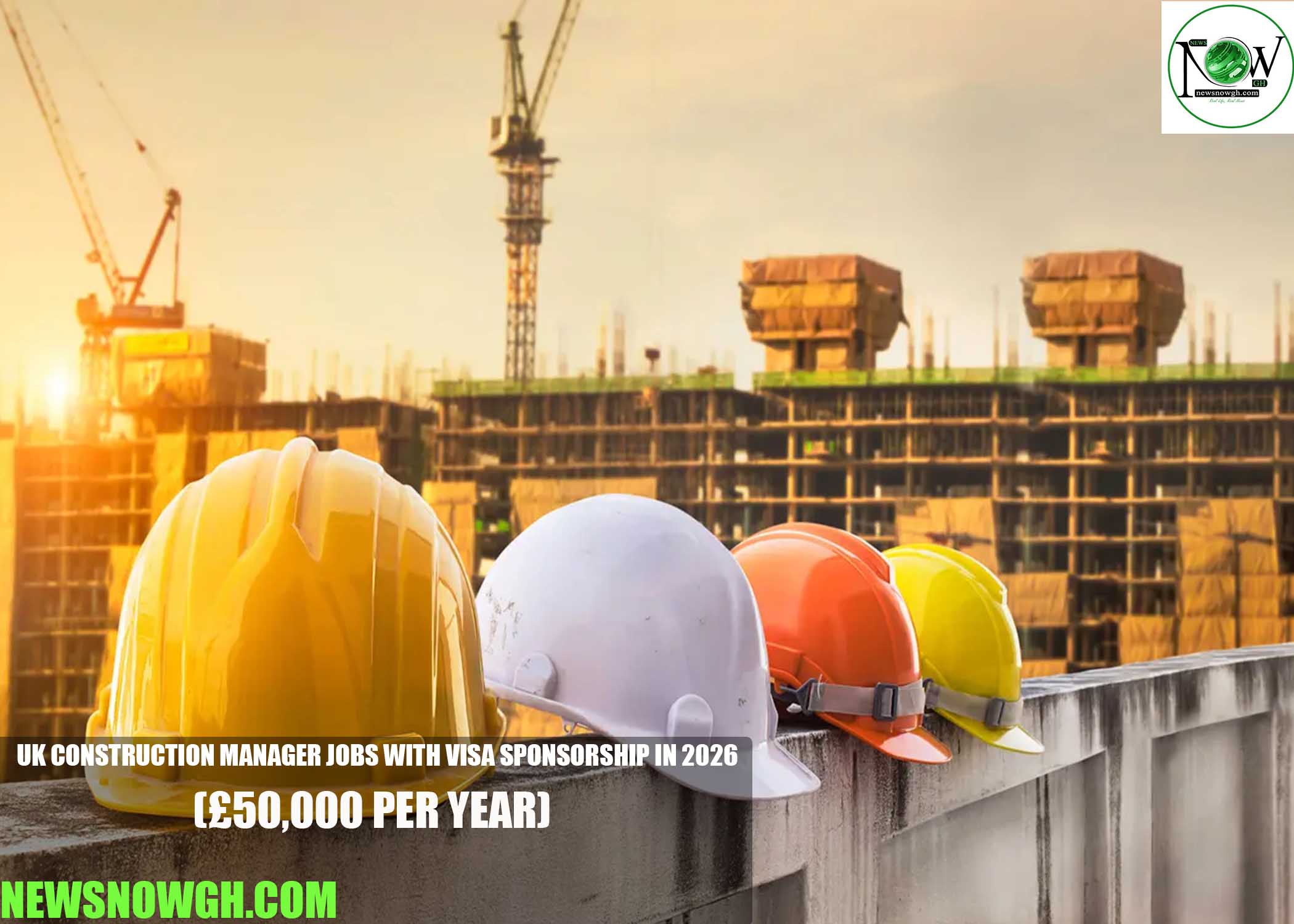UK Construction Manager Jobs with Visa Sponsorship