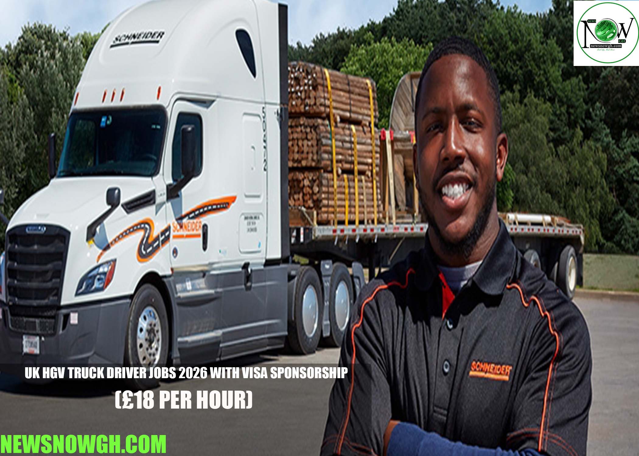 UK HGV Truck Driver Jobs 2026 with Visa Sponsorship