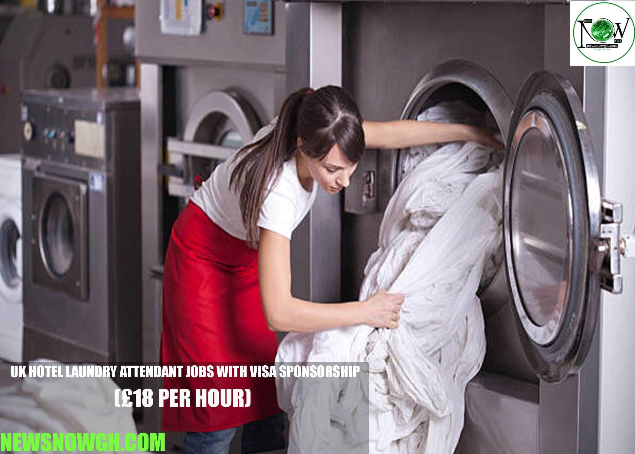 UK Hotel Laundry Attendant Jobs with Visa Sponsorship