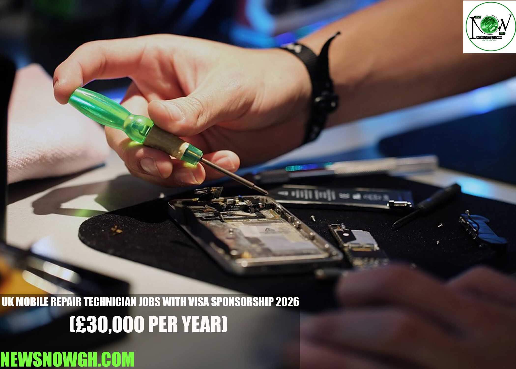 UK Mobile Repair Technician Jobs with Visa Sponsorship 2026