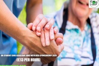 UK Student Care Assistant Jobs with Visa Sponsorship 2026