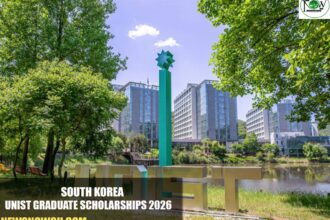 South Korea UNIST Graduate Scholarships
