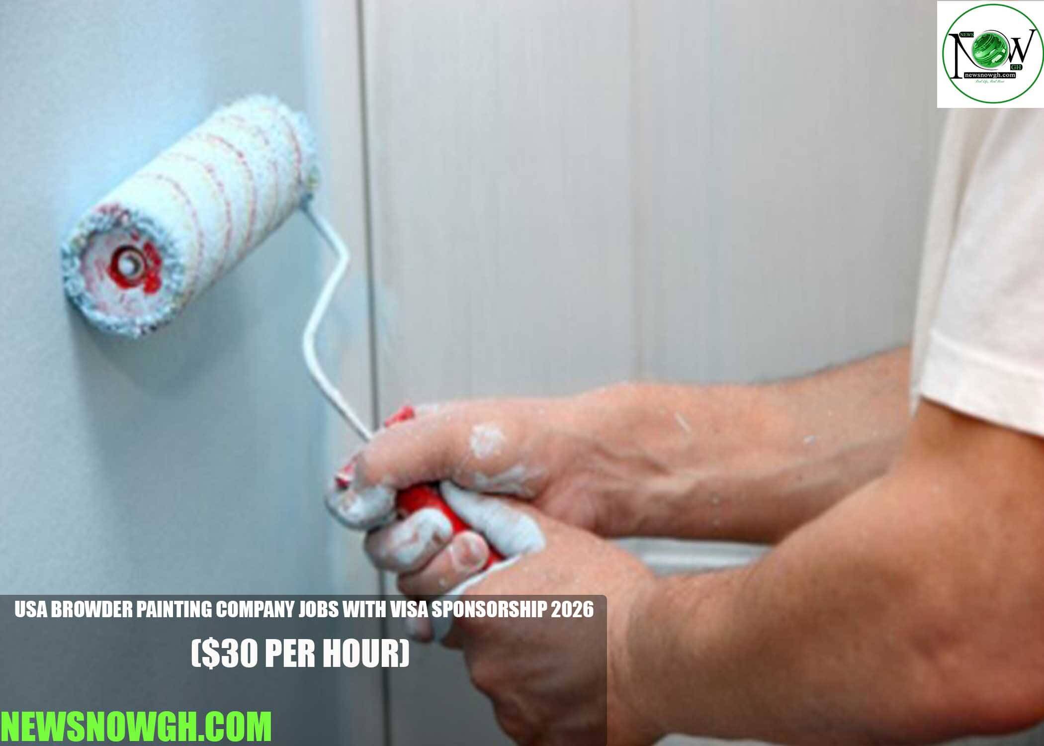 USA Browder Painting Company Jobs with Visa Sponsorship
