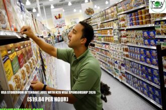 USA Storeroom Attendant Jobs with H2B Visa Sponsorship