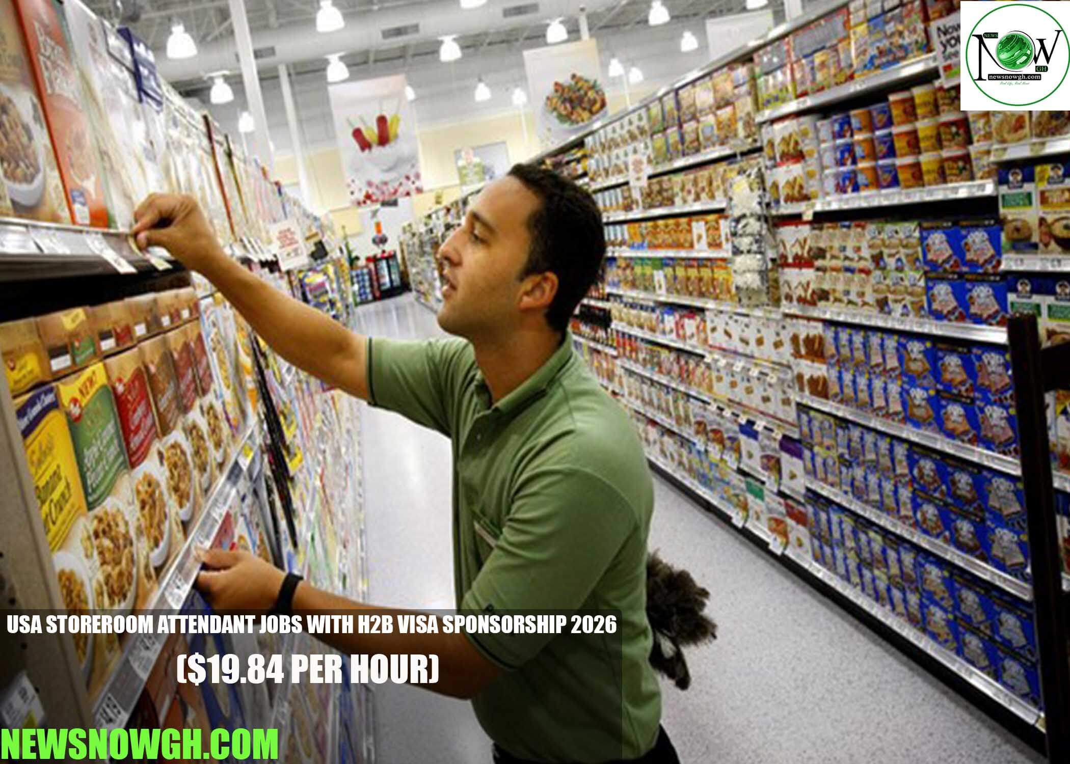USA Storeroom Attendant Jobs with H2B Visa Sponsorship