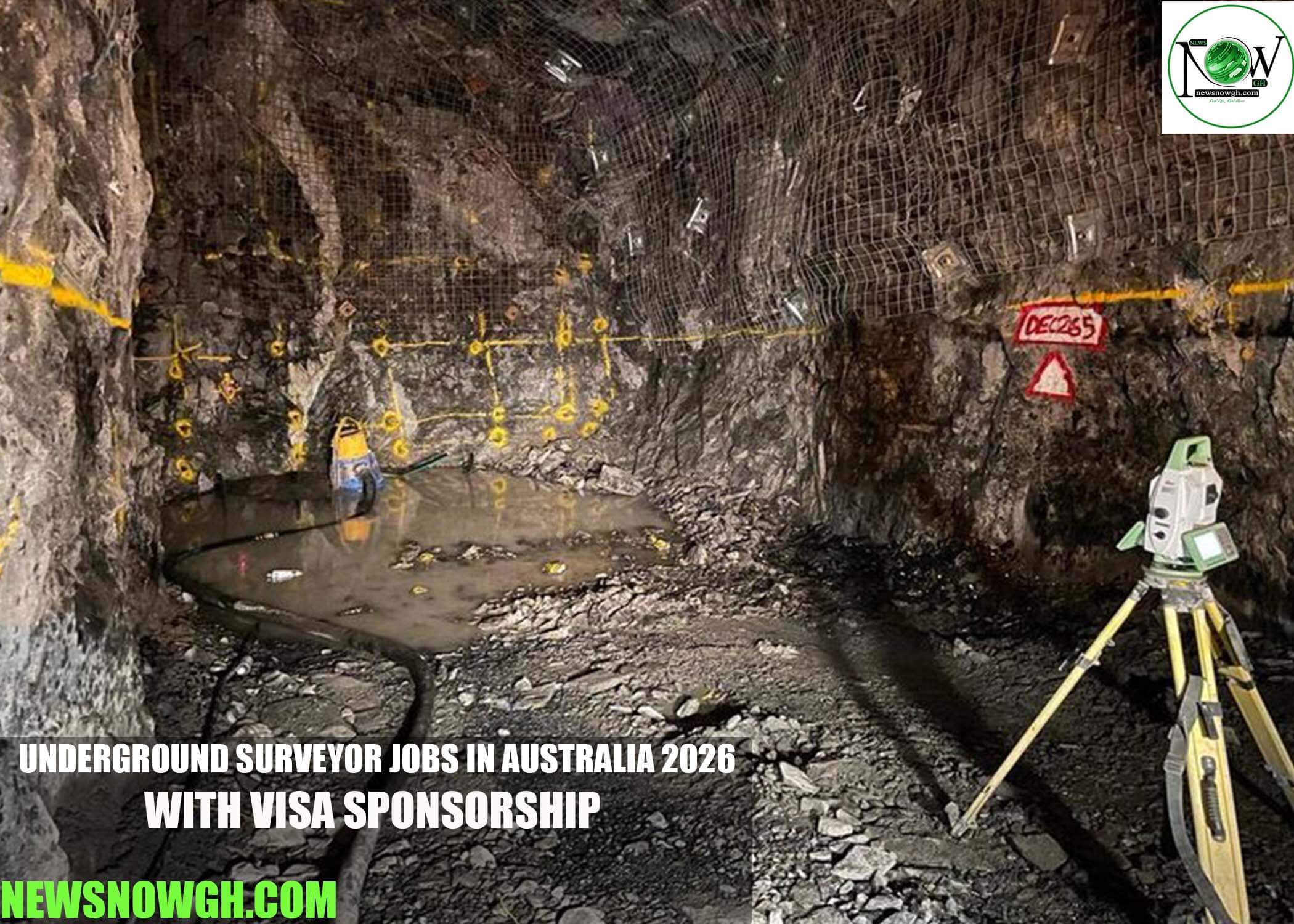 Underground Surveyor Jobs in Australia 2026 with Visa Sponsorship
