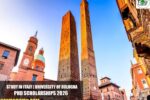 University of Bologna PhD Scholarships