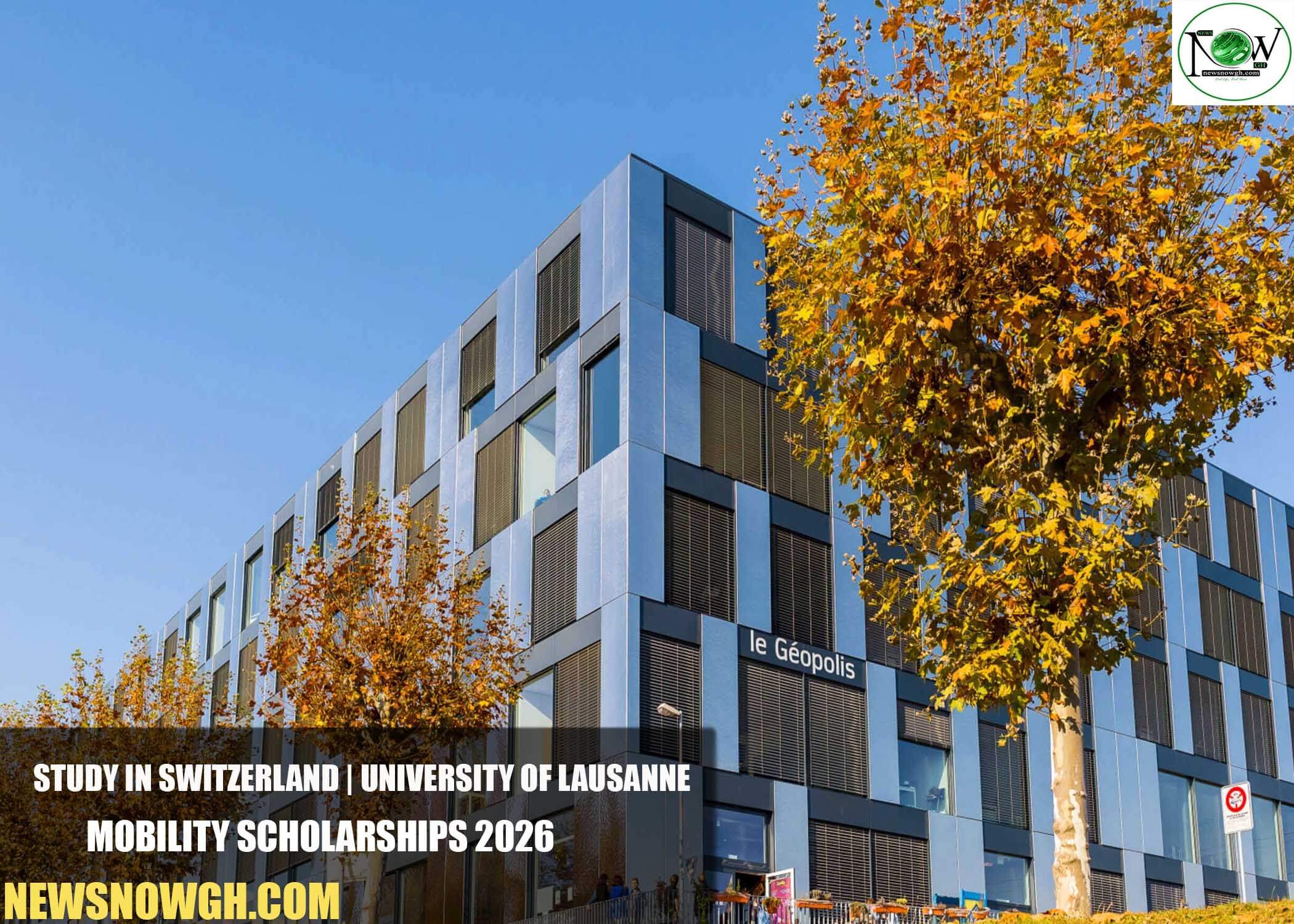 University of Lausanne Mobility Scholarships