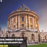 University of Oxford Clarendon Fund Scholarships