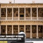 University of Padua Research MaRaThoN Scholarship