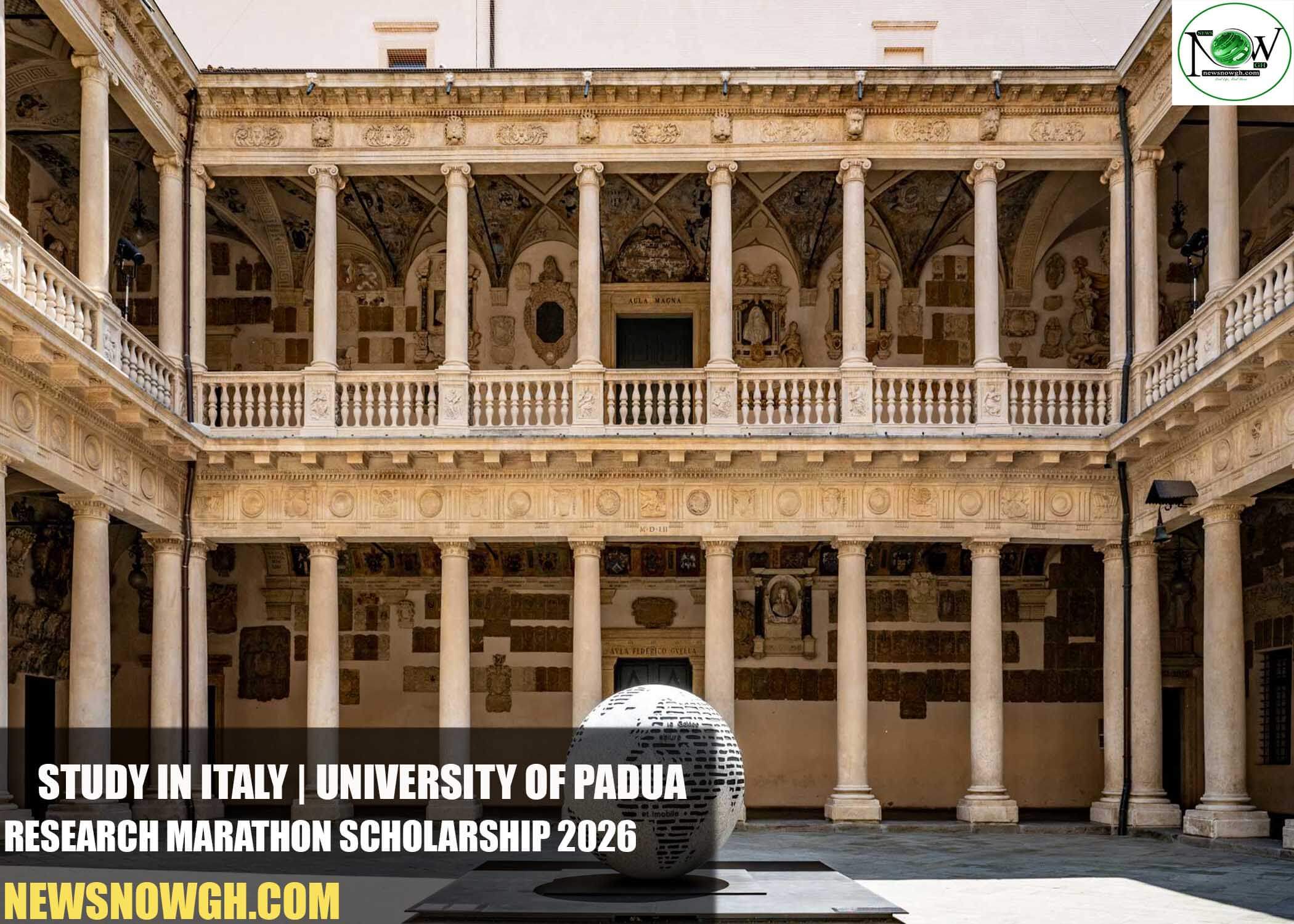 University of Padua Research MaRaThoN Scholarship