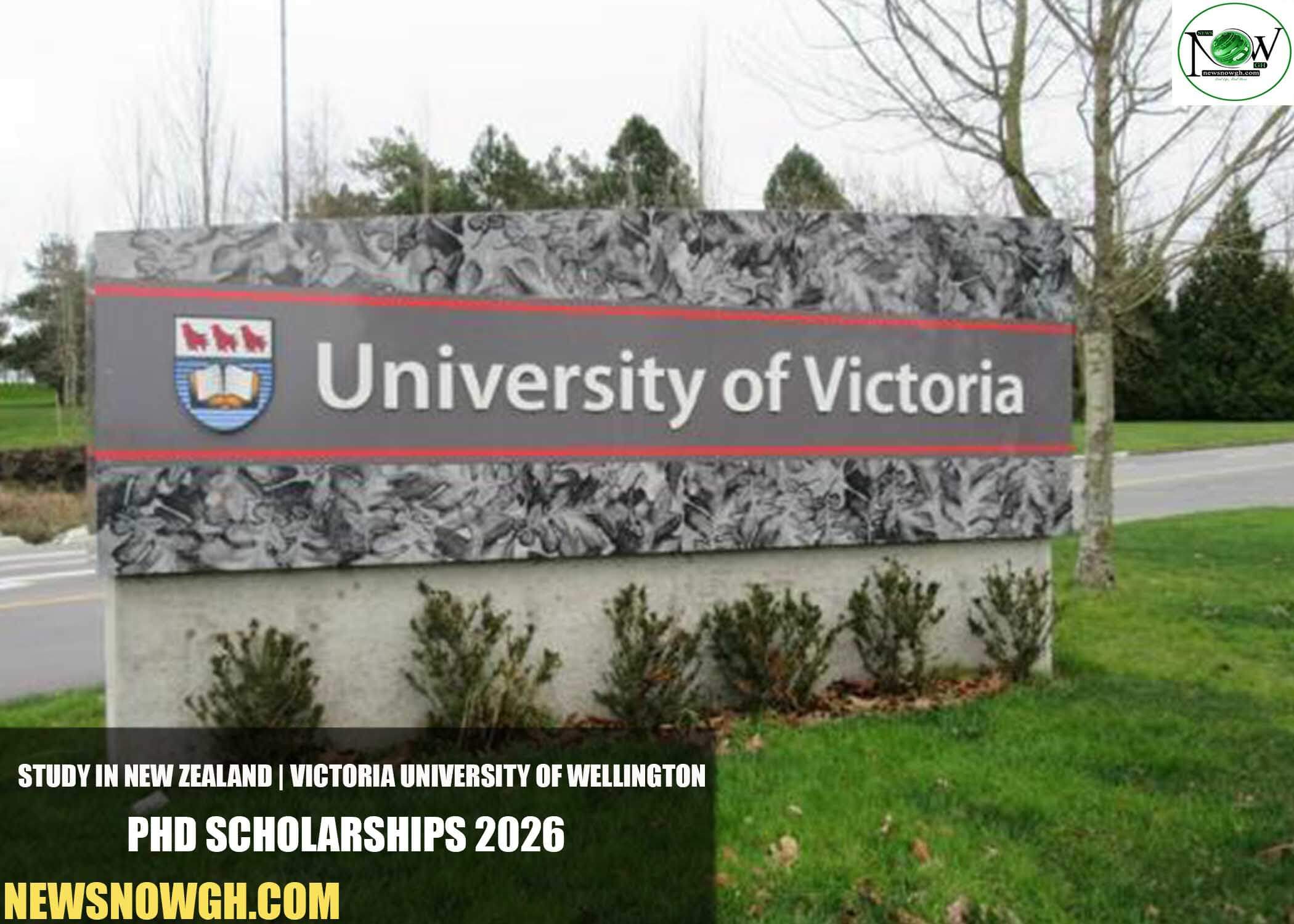 Victoria University of Wellington PhD Scholarships