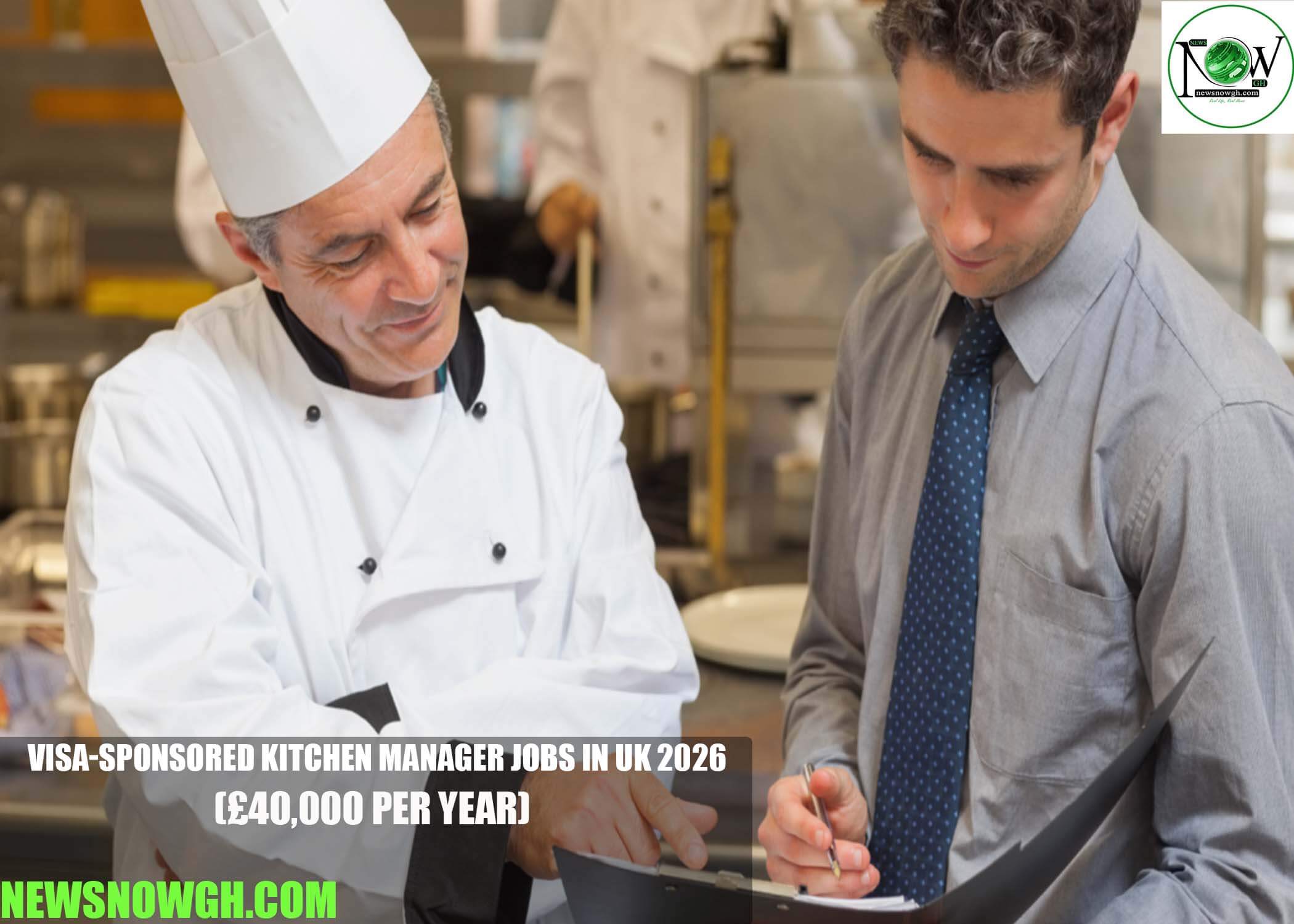 Visa-Sponsored Kitchen Manager Jobs in UK 2026