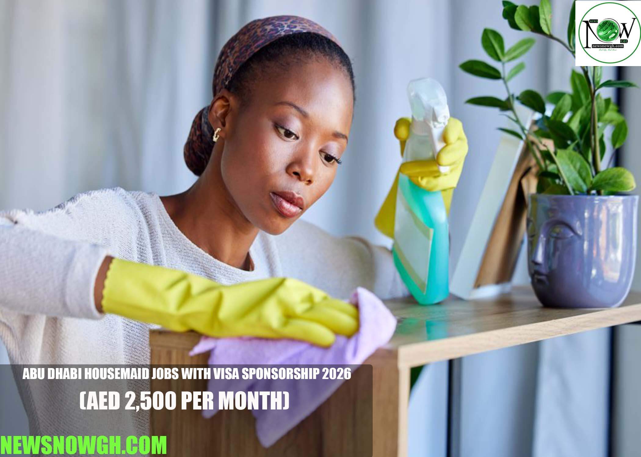 Abu Dhabi Housemaid Jobs with Visa Sponsorship 2026