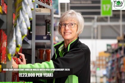Asda Cafe Assistant Jobs in Wales with Visa Sponsorship 2026